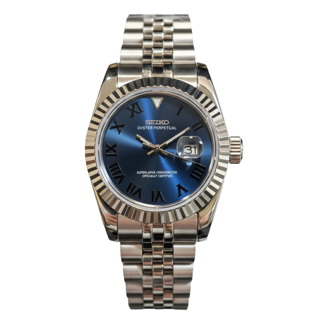 Mod Prestique Roman Blue Dial