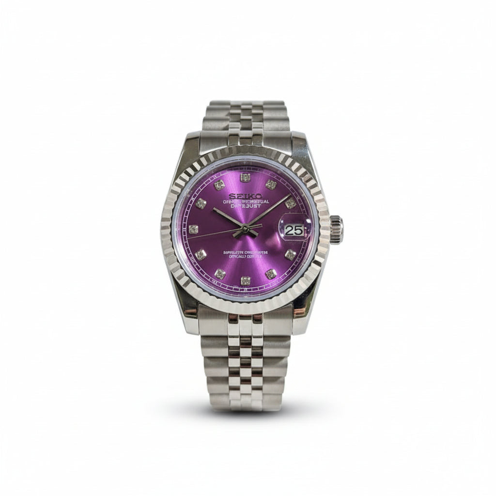 Mod Prestique Purple Dimond Dial