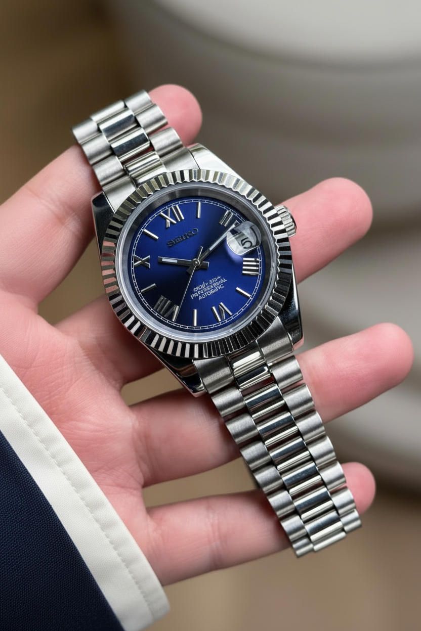 Mod Prestique Blue Dial